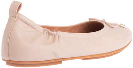 FitFlop Dames/Dames Allegro Bow Leren Ballerina Flats (Steen) - EU 37 / UK 4