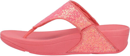 FitFlop Dames/Dames Lulu Glitter Teenslippers (Rosé Koraal)