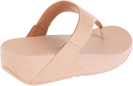 FitFlop Dames/Dames Lulu Shimmer teenpost sandalen (Beige) - EU 40.5 / UK 7