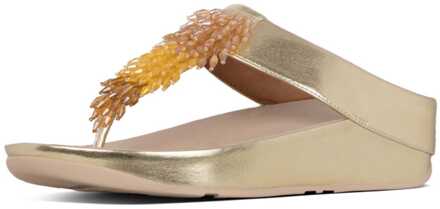 FitFlop Dames Fit Flop Rumba Ombre Toe-Thong Sandalen in Beige - EU 40.5 / UK 7