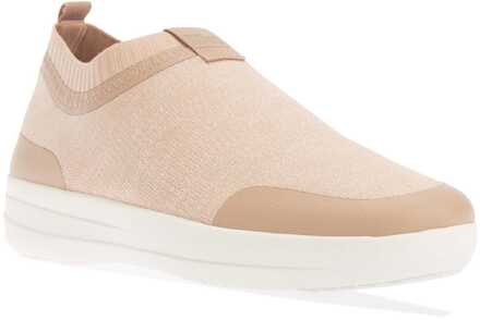 FitFlop Dames Fit Flop Uberknit Slip On Sneakers in Blush - EU 39/ UK 6