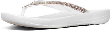 FitFlop Dames Iqushion Sparkle - wit - maat 42