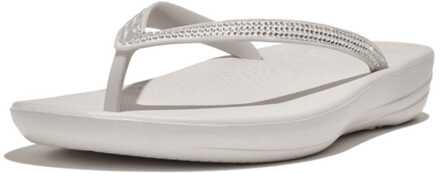 FitFlop Damesslippers Fit Flop IQushion Sparkle in Grijs - EU 39/ UK 6
