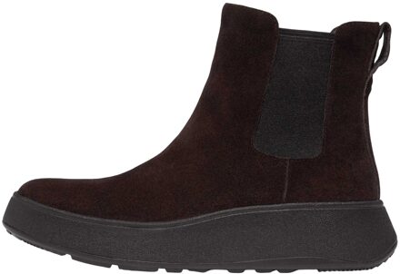 FitFlop Fit Flop Dames/Dames F-Mode Suede Flatform Chelsea Laarzen (Bruin) - EU 38 / UK 5