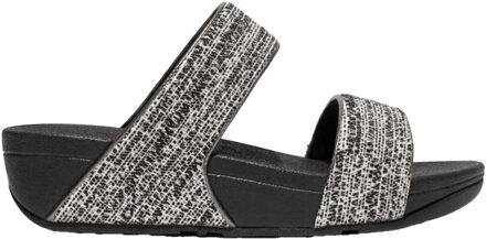 FitFlop Fit Flop Dames/Dames Lulu Shimmer Weave Sliders (Zwart) - EU 37 / UK 4