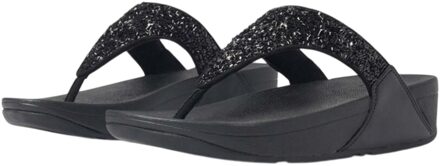 FitFlop Fit Flop Dames/Dames Shimmer Foil Sandalen (Zwart) - EU 38 / UK 5