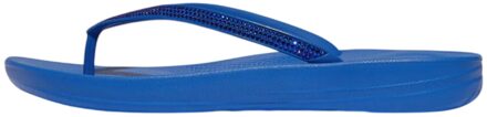 FitFlop Fit Flop Dames Sparkle iQushion Flip Flops (Grijs Blauw) - EU 36 / UK 3