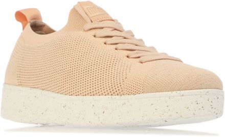 FitFlop Fit Flop Rally E01 Multi-Knit sneakers voor dames, beige Bruin - EU 43 / UK 9
