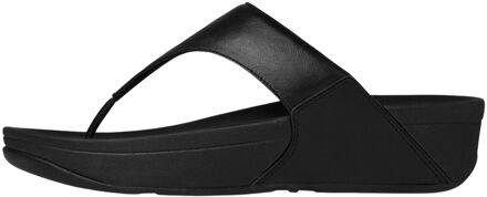 FitFlop FitFlop™ Lulu Leather Toepost Black - Maat 39