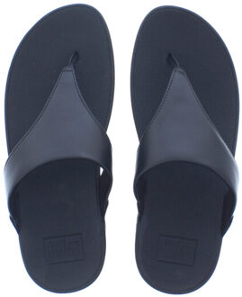 FitFlop FitFlop™ Lulu Leather Toepost Black - Maat 40