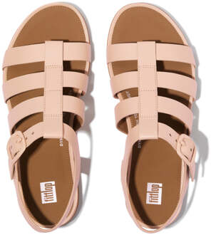 FitFlop Gracie Rubber-buckle Dames Visserssandalen Zandbeige - EU 40.5 / UK 7