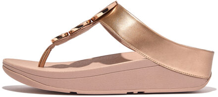 FitFlop Halo bead circle metallic rose goud - 39