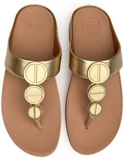 FitFlop Halo Metalen Sandalen Goud - EU 40.5 / UK 7