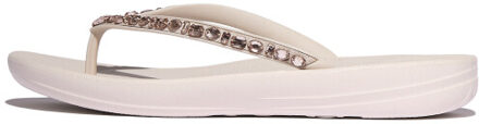 FitFlop Iqushion multi-crystal ergonomic flip-flops Roze - 38