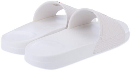 FitFlop iQushion Pool Slide damessandalen, wit - EU 42 / UK 8