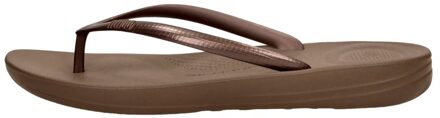 FitFlop iQUSHION™ Super-Ergonomic Toe Tong brons maat 39