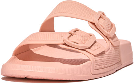 FitFlop Iqushion two-bar buckle slides Roze - 36