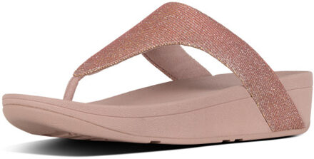 FitFlop Lottie™ glitzy toe post Roze - 39