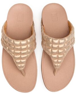 FitFlop Lulu Gevoerde Shimmy Sandalen Roze