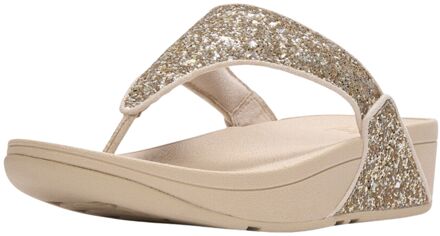 FitFlop Lulu Glitter Toepost Teenslippers Dames - 40