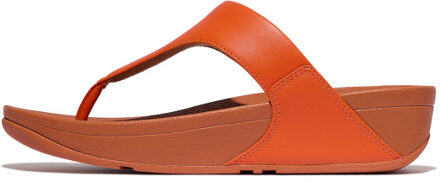 FitFlop Lulu leather toepost Oranje - 40