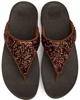 FitFlop Lulu Shimmerfoil Sandalen Metallic - EU 39/ UK 6