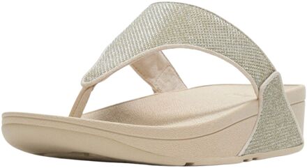 FitFlop Lulu Shimmerglitz platino - 38