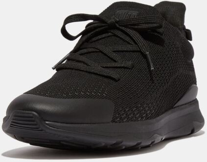 FitFlop Men's Fit Flop Vitamin FFX Knit Sports Trainers in Black Zwart - EU 42.5 / UK 8.5