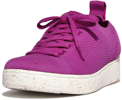 FitFlop Rally e01 sneaker knit Paars - 36