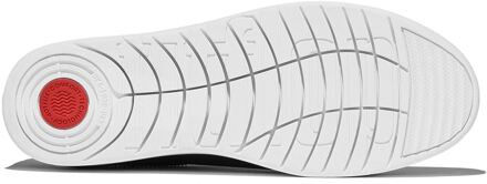 FitFlop Rally Leren Dames Sneakers Zwart