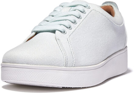 FitFlop Rally tennis sneaker canvas Blauw - 36