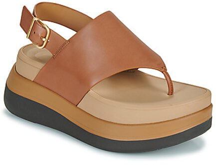 FitFlop Sandalen FitFlop F MODE STACK LEATHER" Bruin - 37,39,40