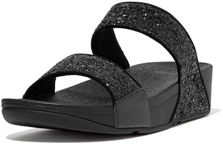 FitFlop Slippers FitFlop Lulu Slide - Glitter" Zwart - 39,40,41