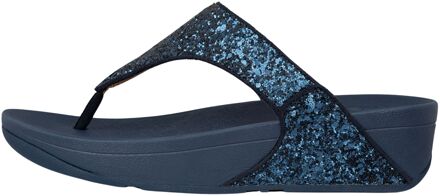 FitFlop TM Lulu Toe Glitter teenslippers blauw - 41