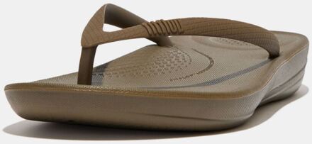FitFlop Women's Fit Flop Iqushion Flip-Flop in olive Olijf - EU 42 / UK 8
