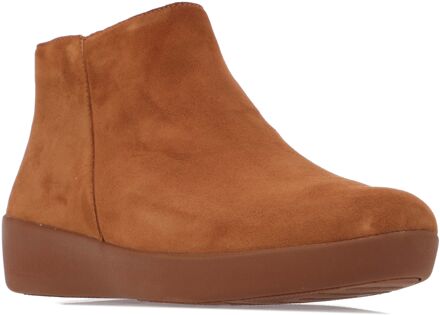 FitFlop Women's Fit Flop Sumi Suede Ankle Boots in Tan Bruin