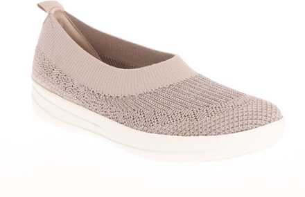 FitFlop Women's Fit Flop Uberknit Slip On Ballet Pumps in Mink Taupe