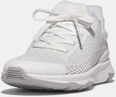 FitFlop Women's Fit Flop Vitamin FFX Knit Sports Trainers in White - maat EU 40.5 / UK 7 Wit