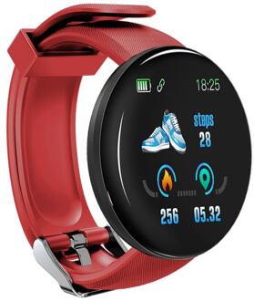 Fitness D18 Smart Horloge Armband Horloge Waterdicht Kleurenscherm Hartslag Bloeddruk Oproep Informatie Stap