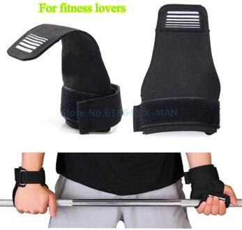 Fitness Gewichtheffen Handschoenen Grip Palm Protector Strap gewichtheffen Halter Handschoenen Gym Apparatuur Gewichtheffen Handschoenen L269