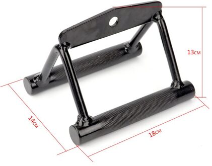 Fitness Handvat Pully Kabel Machine Bijlagen Gym Antislip Seated Rij Grips Chinning Bar Thuis Gewichtheffen Workout Apparatuur 1