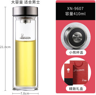 Fitness Infuser Water Fles Glas Custom Kinderen Herbruikbare Platte Water Fles Drinken Kille Vaso Plegable Home Decor OO50BL