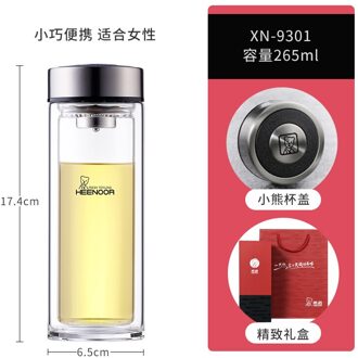 Fitness Infuser Water Fles Glas Custom Kinderen Herbruikbare Platte Water Fles Drinken Kille Vaso Plegable Home Decor OO50BL