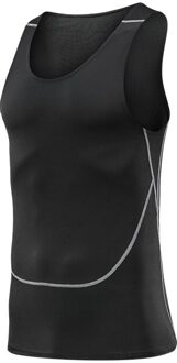 Fitness Pak Heren Running Training Sneldrogende Vest Elastische Steun Basketbal Pak Zweet Wicking Ademend Sport Panty