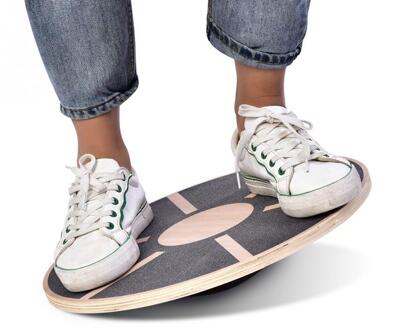 Fitness Sport Balance Board Anti-slip Houten Wobble Balance Board Bodybuilding Gym Twist Board voor Fitness Training Exercise