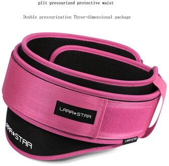 Fitness Weight Lifting Belt Barbell Dumbbel Training Back Support Weightlifting Belt Gym Squat Dip Powerlifting Waist Paars