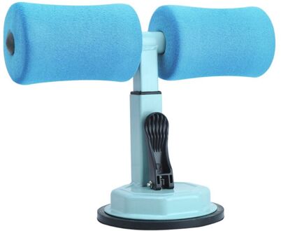 Fitness Zitten Enkele Bar Assistent Gym Oefening Resistance Workout Apparatuur Voor Taille Buik Afvallen Bruin