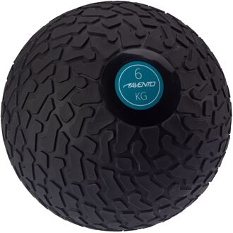 fitnessbal Slam 6 kg 23 cm rubber zwart