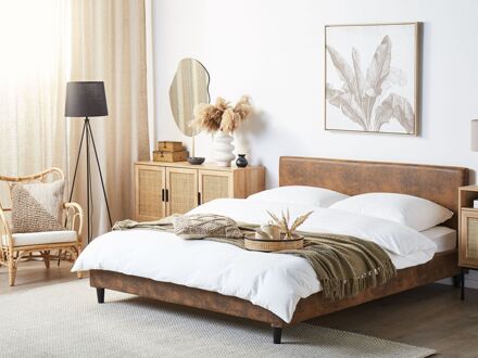 FITOU Bed Bruin 160x200