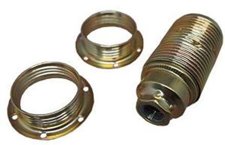 Fitting E14 - Base messing met 2 ringen 6042268